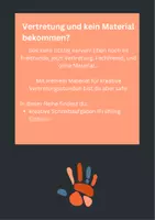 Vorschau - Arbeitsblätter - Kreative Vertretung - English Edition - Seite 1