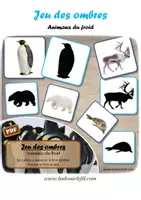 Aperçu - Apprentissages en autonomie - Kit Jeux Loupe & Ombres - Animaux du Froid - Page 1