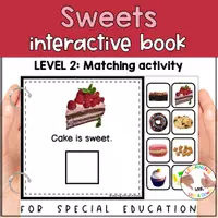 anteprima - Flashcard - Sweet treats photo matching for preschool | Five Food groups errorless activity - Pagina 2