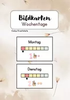 Vorschau - Bildkarten - Bildkarten - Wochentage für den Morgenkreis - Deckblatt