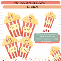 Vista previa - Refuerzo / NEE / Materiales de apoyo - EL CIRCO - ABN: Sumas circenses. - Portada