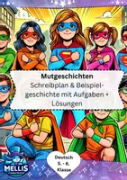 Vorschau - Arbeitsblätter - Mutgeschichten Klasse 5/6: Schreibplan & Beispielgeschichte - Deckblatt