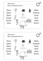Vorschau - Arbeitsblätter - Lesen lernen mit Karibu 1 – Leseheft 2 für die 1. Klasse | Lesetraining & Leseförderung - Seite 3