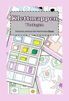 Vorschau - Mal- und Bastelvorlagen - 4 Klettmappen - Sortieren/Zuordnen - Merkmal "Form" - Deckblatt