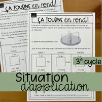 Aperçu - Fiches - Situation d'application - Ça tourne en rond - Page de couverture