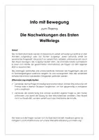 Vorschau - Stundenentwürfe - Der Erste Weltkrieg (großes Materialpaket) - Seite 1