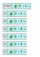 Vorschau - Spiele - Domino zur Addition und Subtraktion bis 20 - Seite 2