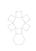 Vorschau - Mal- und Bastelvorlagen - 3D-Netze von Körpern - Seite 3