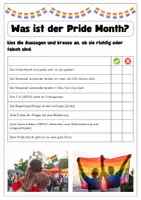Vorschau - Arbeitsblätter - Leseverständnis: Lesetext mit Fragen zum Pride Month (mit Lösungen) #pridemonth - Seite 3
