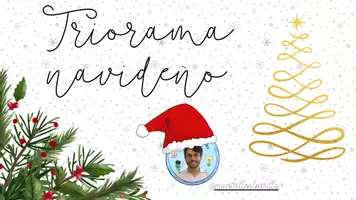 Vista previa - Manualidades / Dibujos para colorear - Triorama navideño (manualidad) @maestrilloalvarillo - página 1