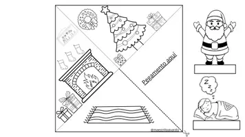 Vista previa - Manualidades / Dibujos para colorear - Triorama navideño (manualidad) @maestrilloalvarillo - página 3