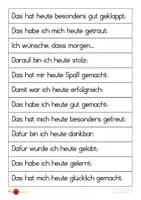 Vorschau - Bildkarten - positives Mindset und Dankbarkeits-Übung für Kinder - Deckblatt