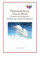 Vorschau - Spiele - Materialpaket: Tiere im Winter (auch passend zum Kinderbuch "Die Reise der kleinen Streifengans" - Seite 1