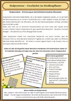 Vorschau - Arbeitsblätter - Geschichte im Straßenpflaster - Stolpersteine - Seite 3