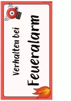 Vorschau - Arbeitsblätter - Verhalten bei Feueralarm - Feuer und Feuerwehr - Seite 3