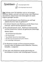 Vorschau - Arbeitsblätter - Rhythmusspiel "Der geheime Zahlencode" - Seite 3