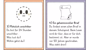 Vorschau - Arbeitsblätter - 40 Schreibanlässe für jeden Tag - Kreatives Schreiben - Kreativität - Seite 3