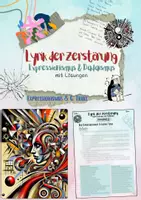 Vorschau - Unterrichtsreihen - XL Materialpaket: Lyrik der Zerstörung - Expressionismus und Dadaismus (10. & 11. & 12. Klasse, Deutsch, Oberstufe, Abitur) - 6 fertige Unterrichtsstunden mit Lösungen - Seite 1