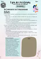 Vorschau - Unterrichtsreihen - Lyrik der Zerstörung - Expressionismus und Dadaismus: Die Expressivität des Expressionismus & Georg Heym (10. & 11. & 12. Klasse, Deutsch, Oberstufe, Abitur) - Seite 2