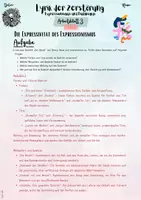 Vorschau - Unterrichtsreihen - Lyrik der Zerstörung - Expressionismus und Dadaismus: Die Expressivität des Expressionismus & Georg Heym (10. & 11. & 12. Klasse, Deutsch, Oberstufe, Abitur) - Seite 3