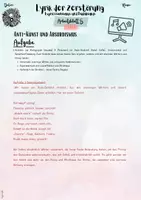 Vorschau - Unterrichtsreihen - Lyrik der Zerstörung - Expressionismus und Dadaismus: Anti-Kunst und Absurdismus (10. & 11. & 12. Klasse, Deutsch, Oberstufe, Abitur) - Seite 3