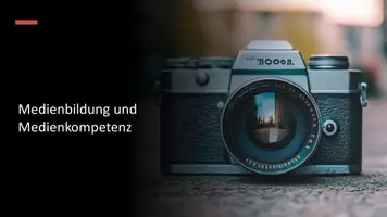 Vorschau - Präsentationen/Tafelbilder - Digitale Medien verstehen und reflektieren - Präsentation - Deckblatt