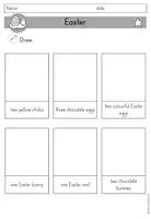 Vorschau - Arbeitsblätter - Easter Ostern Arbeitsblatt Leseverstehen differenziert - Englisch - Seite 2