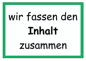 Vorschau - Präsentationen/Tafelbilder - Karten für die Tafel Gedichtsanalyse - Deckblatt