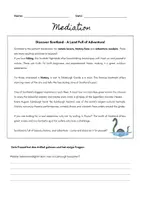 Vorschau - Arbeitsblätter - Materialpaket Englisch Scotland Klasse 7 - Seite 1