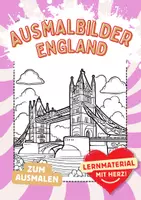 Vorschau - Arbeitsblätter - Ausmalbilder Kunst England Fensterbilder Mandala Bilder ausmalen - Deckblatt