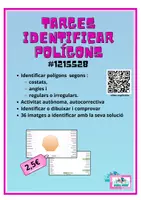 Vista previa - Refuerzo / NEE / Materiales de apoyo - Targes identificar polígons - Portada