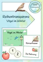 Vorschau - Arbeitsblätter - Materialpaket - Vögel im Winter Klasse 1-2 - Seite 1
