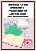 Vorschau - Arbeitsblätter - Deckblatt und Arbeitsanweisung für Schüler*innen für Einheit "menschliche Grenzen" - Deckblatt