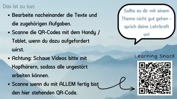 Vorschau - Arbeitsblätter - Deckblatt und Arbeitsanweisung für Schüler*innen für Einheit "menschliche Grenzen" - Seite 2