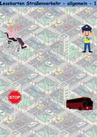Vorschau - Unterrichtsreihen - Materialpaket - Straßenverkehr XXL Paket Wortschatzpaket - DaZ/DaF, Deutsch, Sachunterricht (Grundschule) - Seite 2