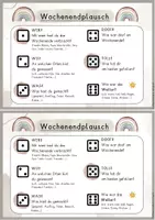 Vorschau - Arbeitsblätter - Wochenendplausch Würfel: Wochenenderzählung - Seite 3