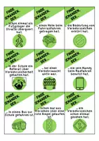 Vorschau - Arbeitsblätter - Mitschüler Bingo Straßenverkehr - DaZ/DaF, Deutsch (Klassenspiel) - Finde jemanden, der… - Seite 2