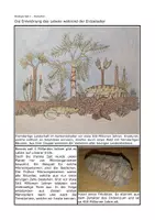 Vorschau - Arbeitsblätter - Material zur Entfaltung des Lebens während der Erdzeitalter - Deckblatt