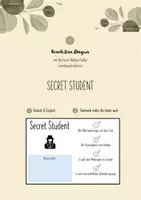 Vorschau - Poster - Secret Student | Methode zur Förderung der Klassengemeinschaft - Deckblatt