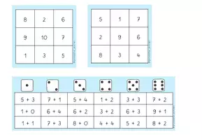 Vorschau - Arbeitsblätter - Rechenbingo Klasse 1 Freiarbeit - Seite 2