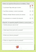 Vista previa - Hojas de trabajo - Primavera: 10 textos + comprensión lectora (Lengua) - página 2