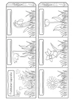 Vorschau - Arbeitsblätter - Frühblüher Leporello - Deckblatt