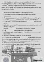 Προεπισκόπηση - Φύλλα εργασίας - Home Appliances Vocabulary List (A1-Α2) - Σελίδα 2