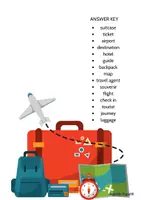 Προεπισκόπηση - Φύλλα εργασίας - Travel Vocabulary List A1-A2 - Σελίδα 3
