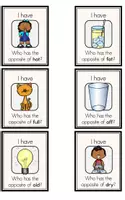 anteprima - Giochi - Opposites (Adjectives) - I have ... Who has..? Game - Pagina 3