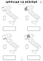 anteprima - Esercizi - Indovina le regioni d'Italia - Pagina 1