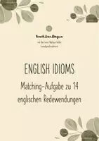 Vorschau - Arbeitsblätter - English idioms | Matching | Zuordnungsaufgabe - Deckblatt