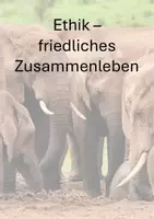 Vorschau - Unterrichtsreihen - Ethik - friedliches Zusammenleben - Deckblatt