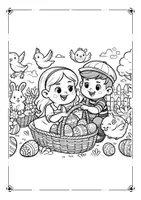 Vorschau - Mal- und Bastelvorlagen - Ostern Ausmalbilder - Seite 2