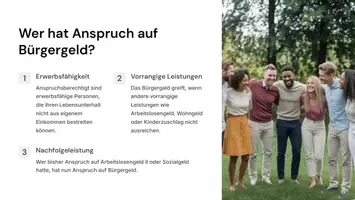 Vorschau - Fördermaterial/Inklusion - Präsentation: Bürgergeld – Ein umfassender Überblick als PDF und PowerPoint-Datei - Seite 3